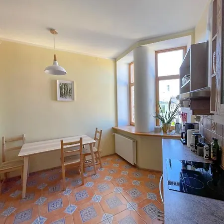 Spacious And Bright Center With Cityview Рига