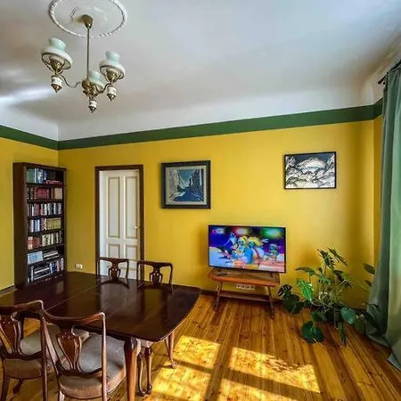 Spacious And Bright Center With Cityview Apartment